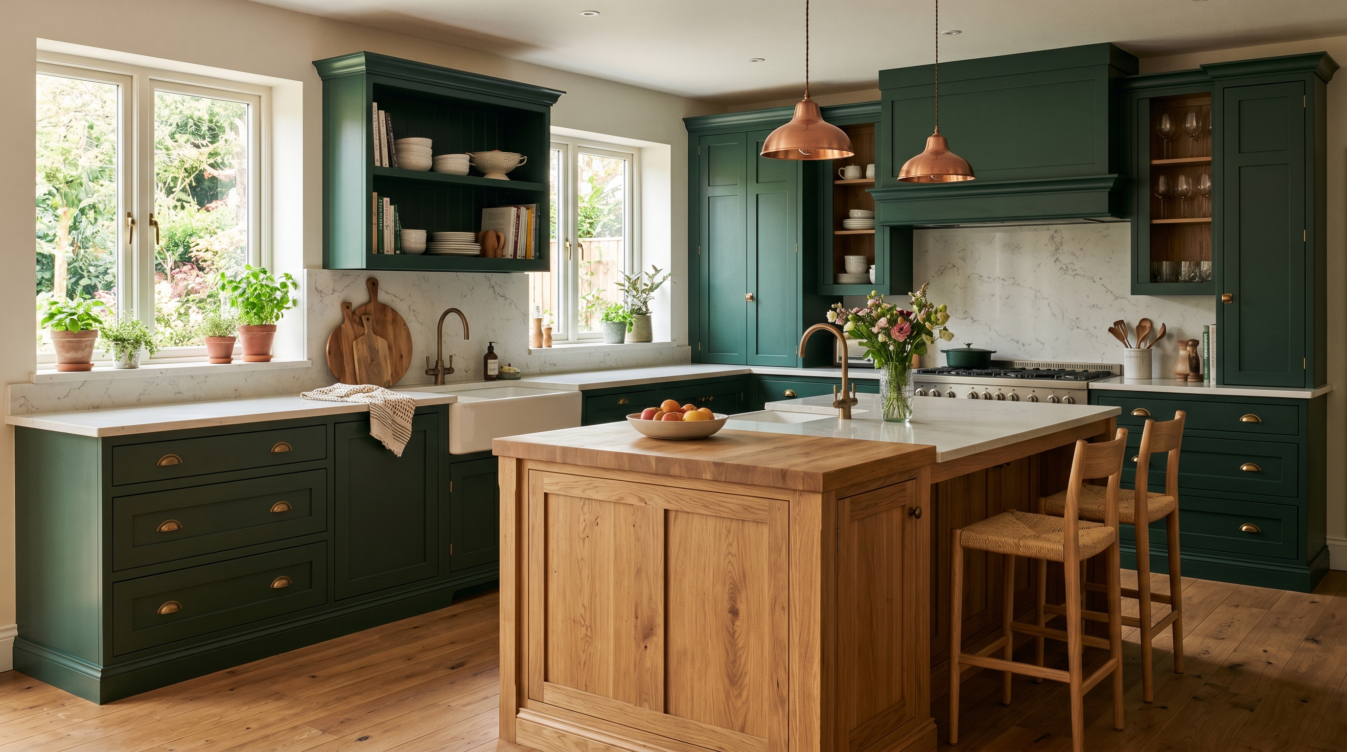Luxury bespoke kitchen in Ireland